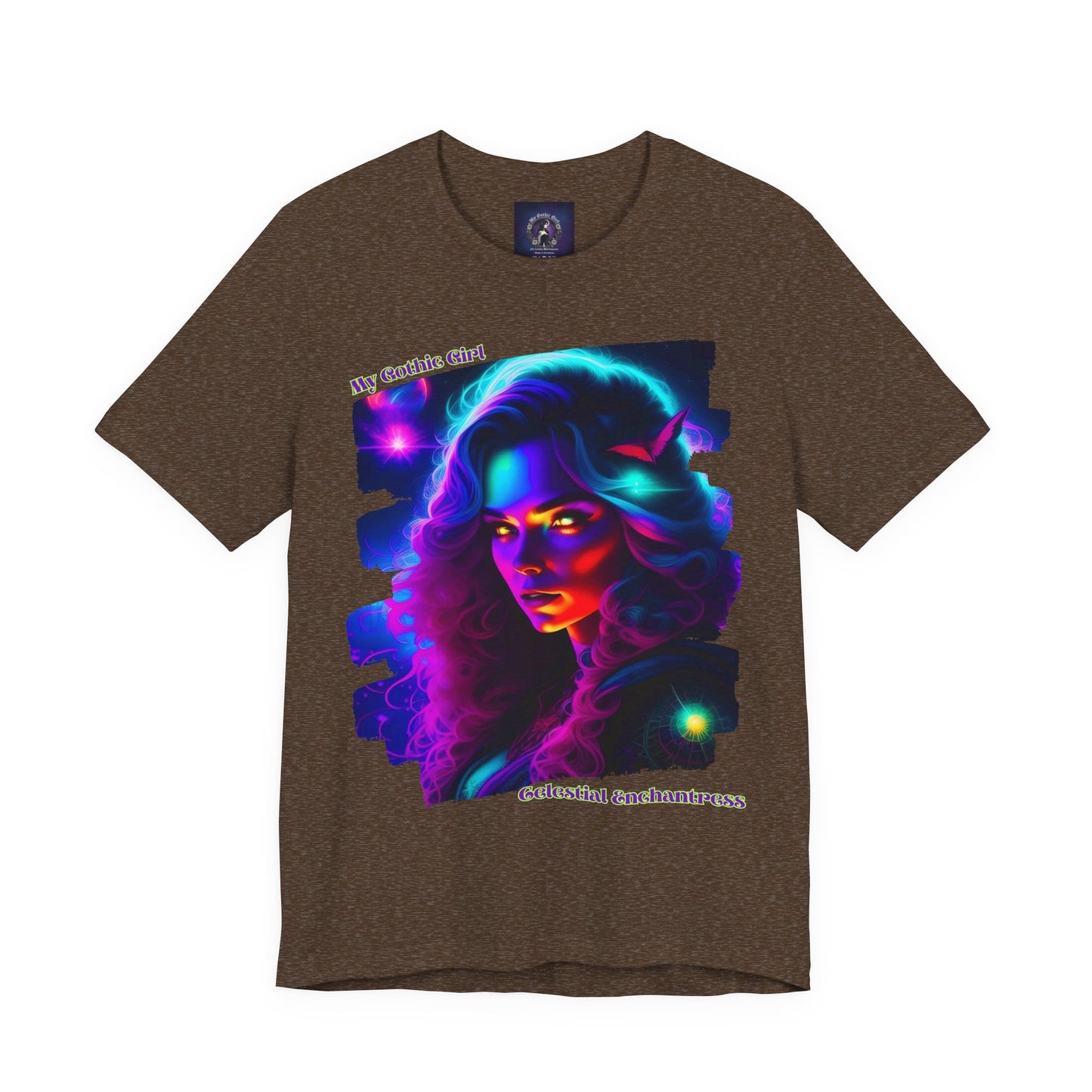 Celestial Enchantress Poetic Goth Graphic Tee – My Gothic Girl