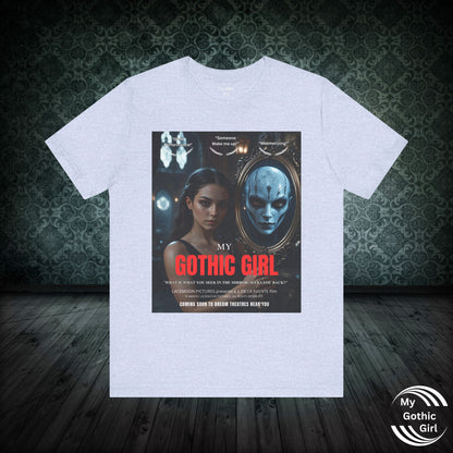 My Gothic Girl T-Shirt "Movie Poster" – Whimsy Goth Streetwear, Dark Poetry Fashion, Alt Aesthetic Apparel