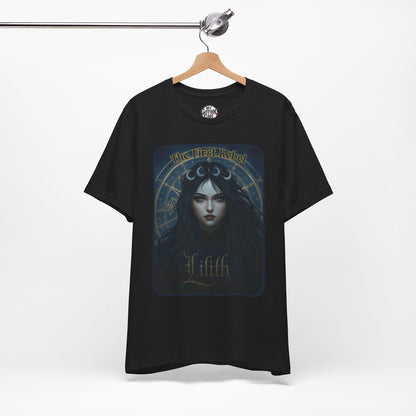 The First Rebel -"Lilith" Graphic T-Shirt – Alt Aesthetic Poetic Goth Street-wear