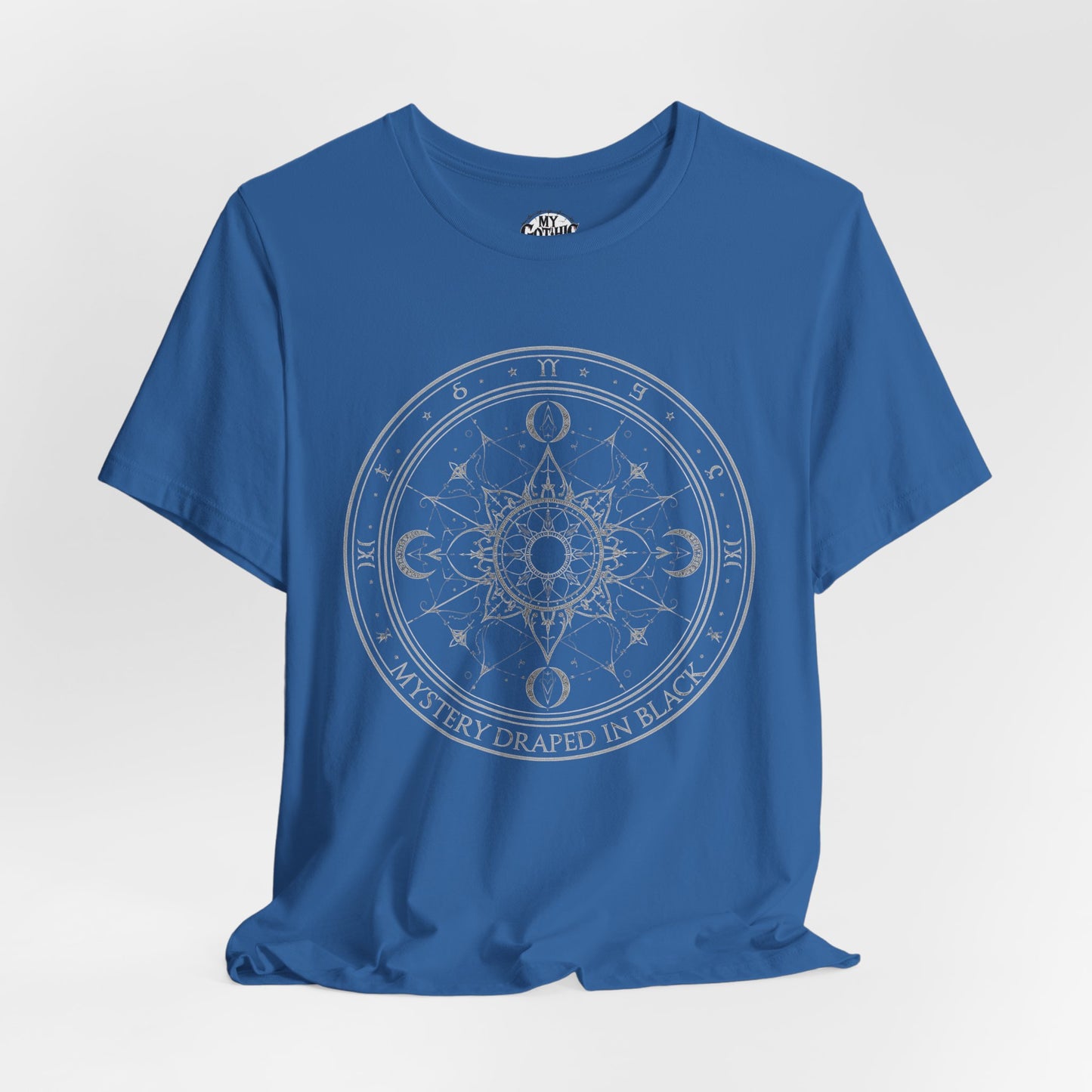 Copy of “Midnight Toy-maker's Creation” —hand-stitched Gothic doll Graphic T-Shirt – Alt Aesthetic Poetic Goth Street-wear