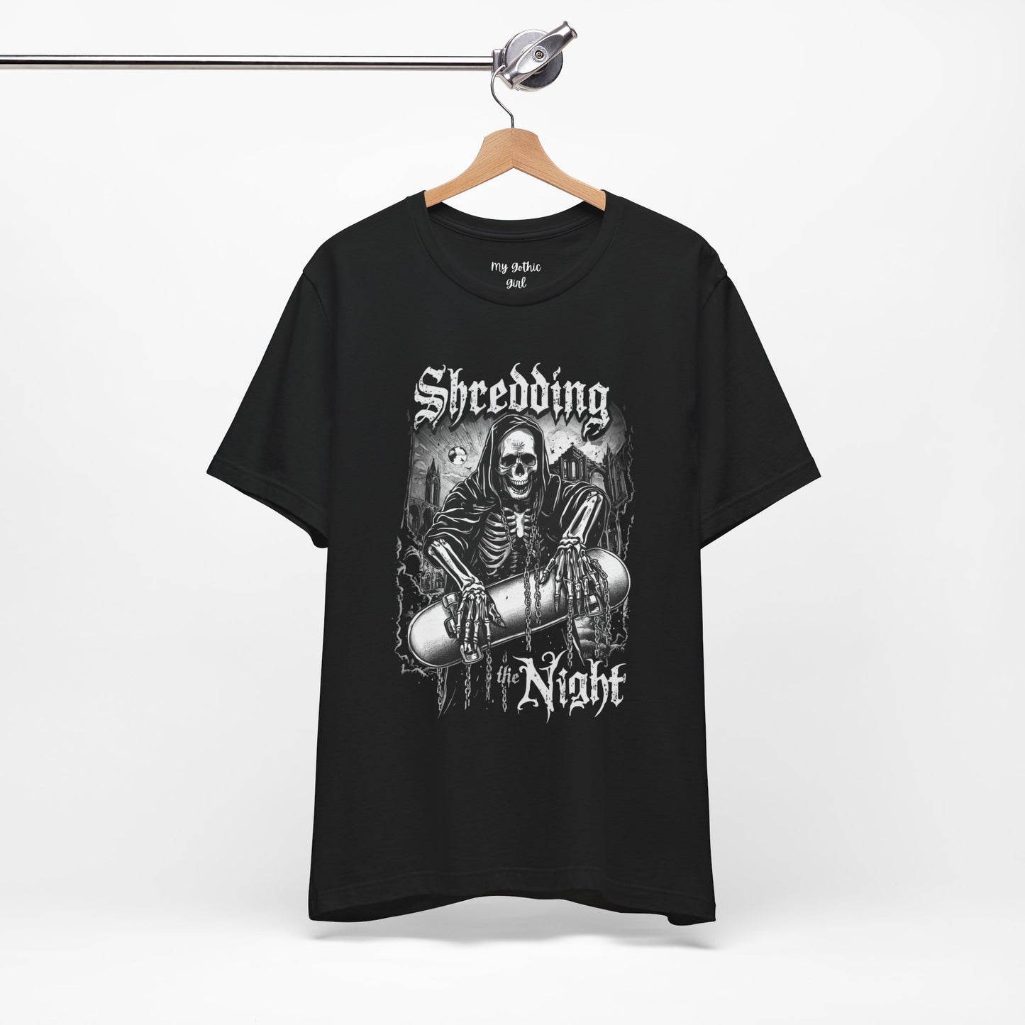"Shredding The Night" Street Skater T Shirt
