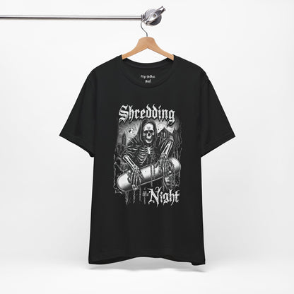 "Shredding The Night" Street Skater T Shirt