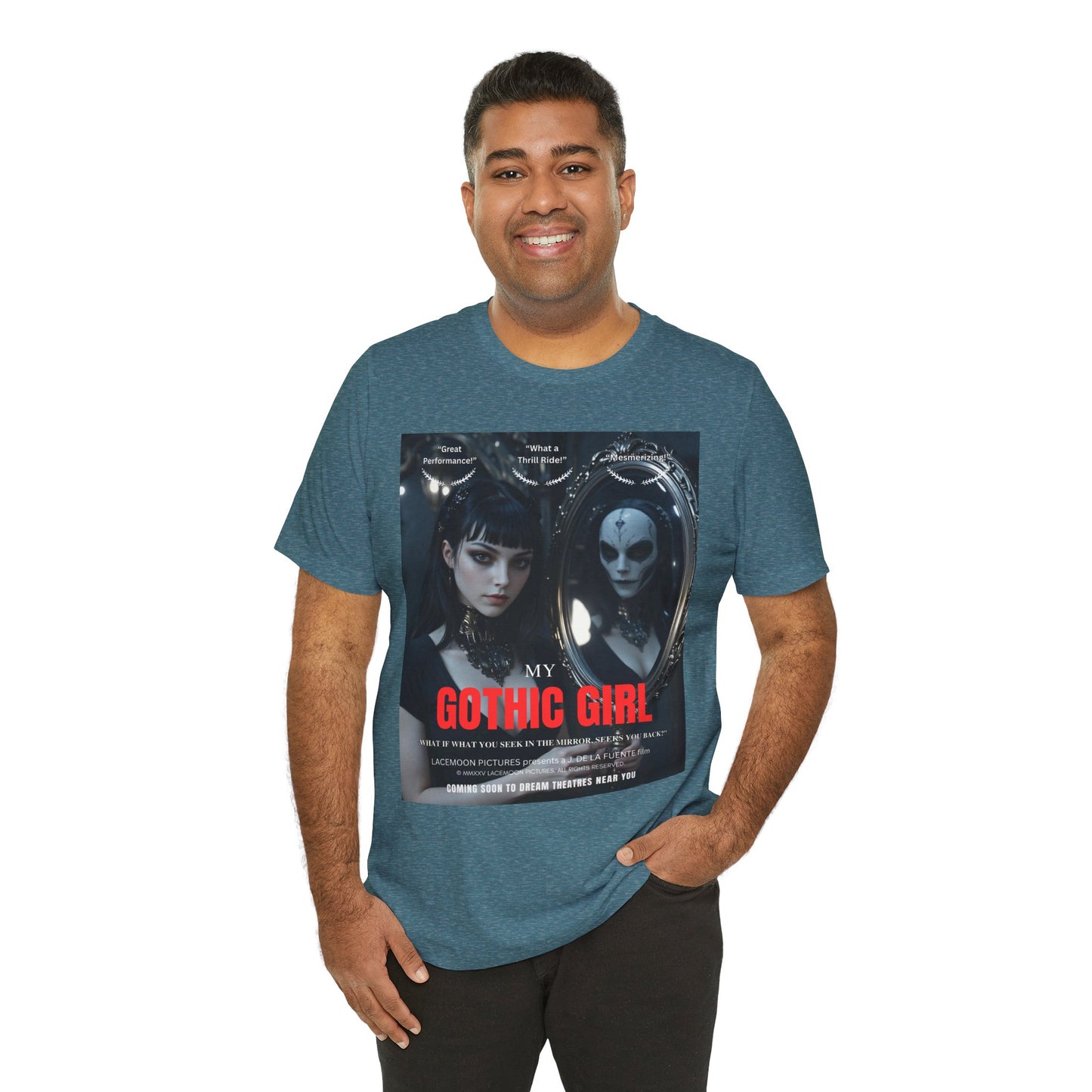 My Gothic Girl Graphic Tee – Whimsy Goth Streetwear, Dark Poetry Fashion, Alt Aesthetic Apparel