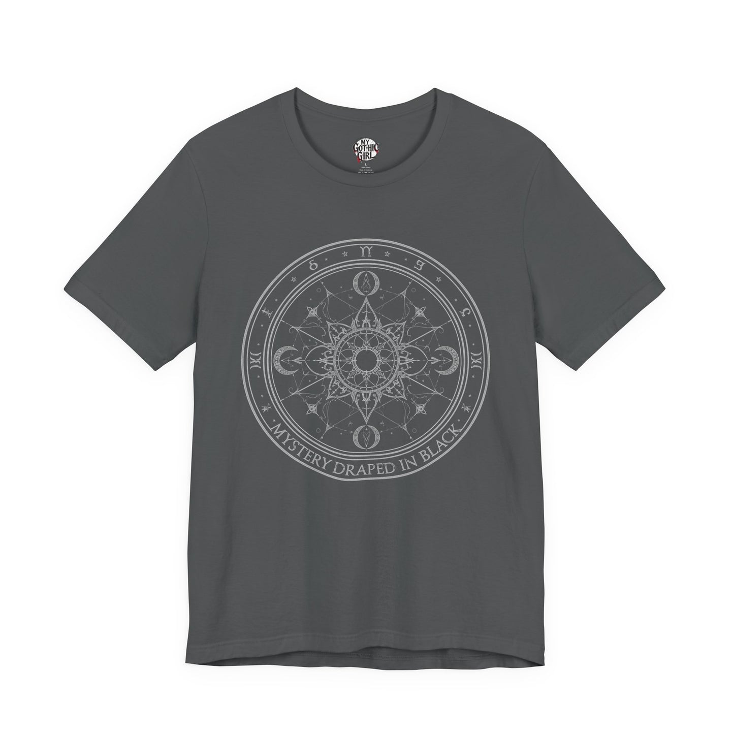 Copy of “Midnight Toy-maker's Creation” —hand-stitched Gothic doll Graphic T-Shirt – Alt Aesthetic Poetic Goth Street-wear