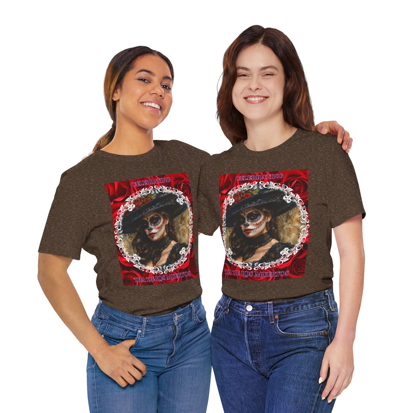 My Gothic Girl Dia De Los Muertos Graphic Tee – Gothic Streetwear, Whimsy Goth, Dark Poetry Alt Fashion