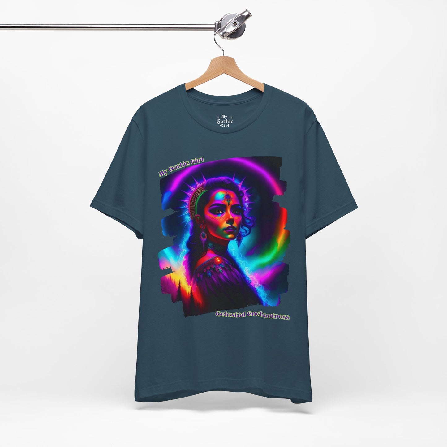 Celestial Enchantress Poetic Goth Graphic Tee – My Gothic Girl