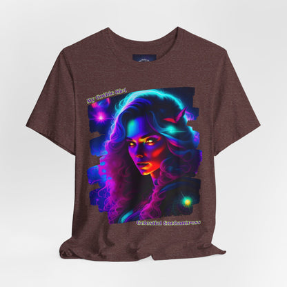 Celestial Enchantress Poetic Goth Graphic Tee – My Gothic Girl