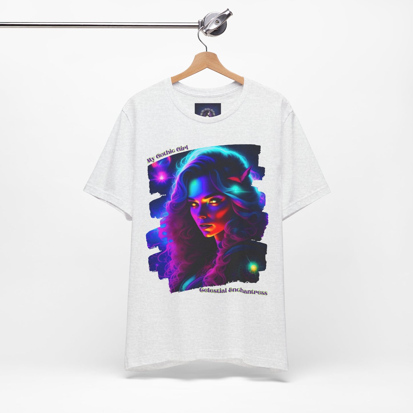 Celestial Enchantress Poetic Goth Graphic Tee – My Gothic Girl
