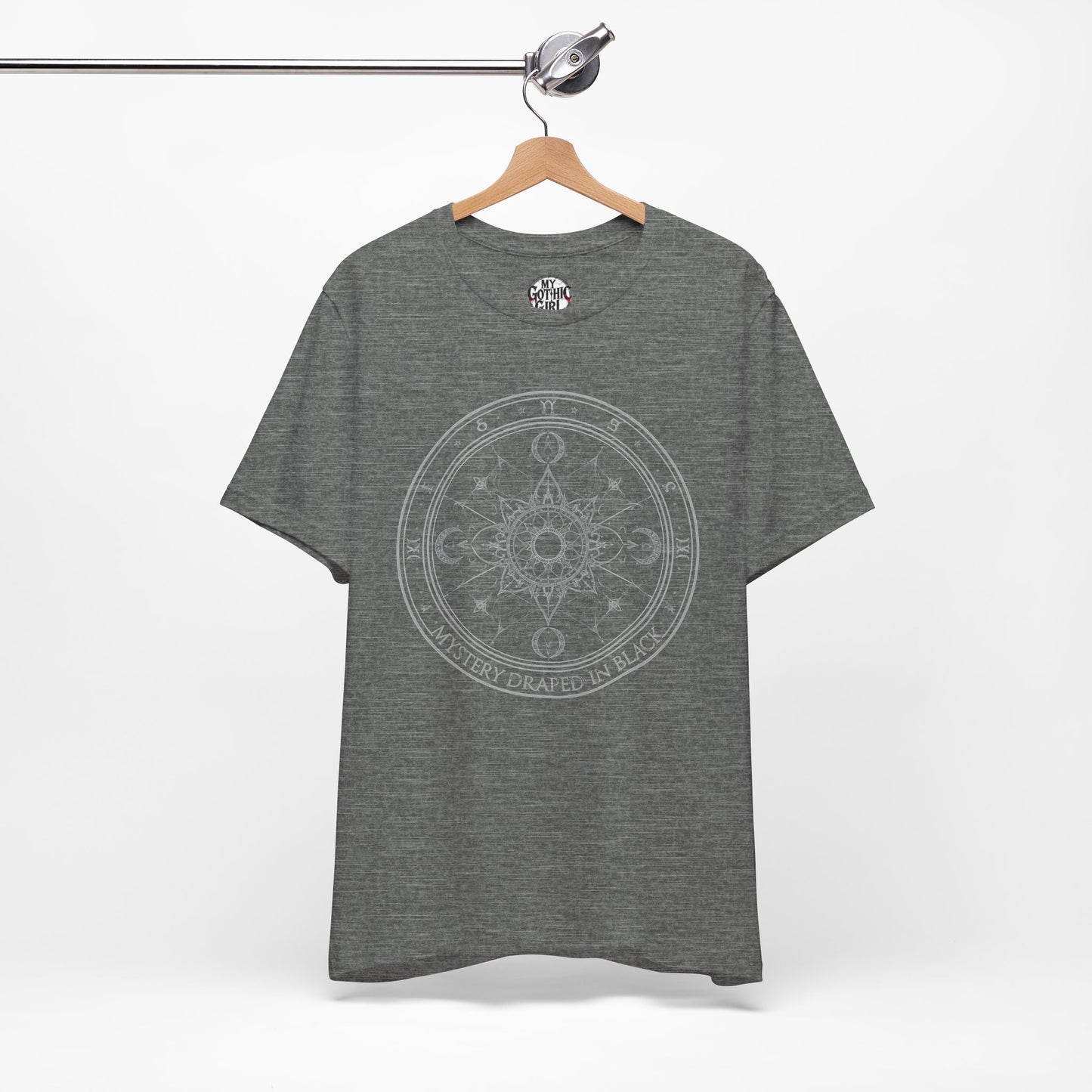 Copy of “Midnight Toy-maker's Creation” —hand-stitched Gothic doll Graphic T-Shirt – Alt Aesthetic Poetic Goth Street-wear