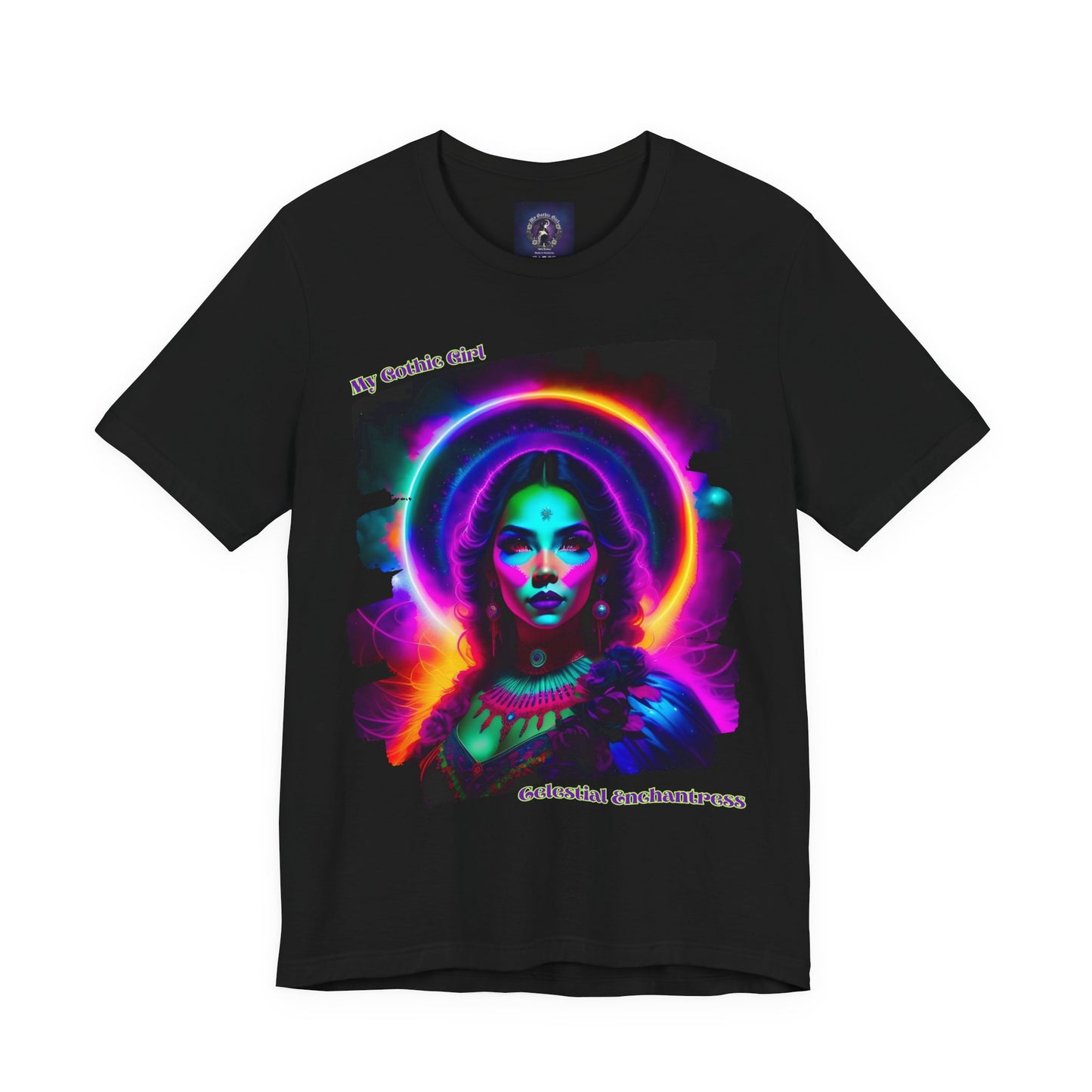 Celestial Enchantress Poetic Goth Graphic Tee – My Gothic Girl