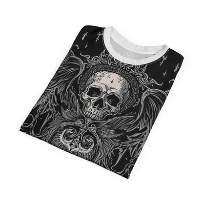 Skull & Filigree Tee by My Gothic Girl – Gothic Fashion Top