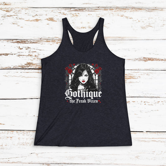 Gothique the Freak Vixen Racerback Tank — Gothic Vixen