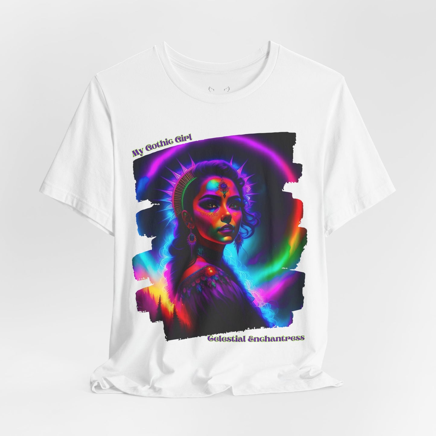 Celestial Enchantress Poetic Goth Graphic Tee – My Gothic Girl