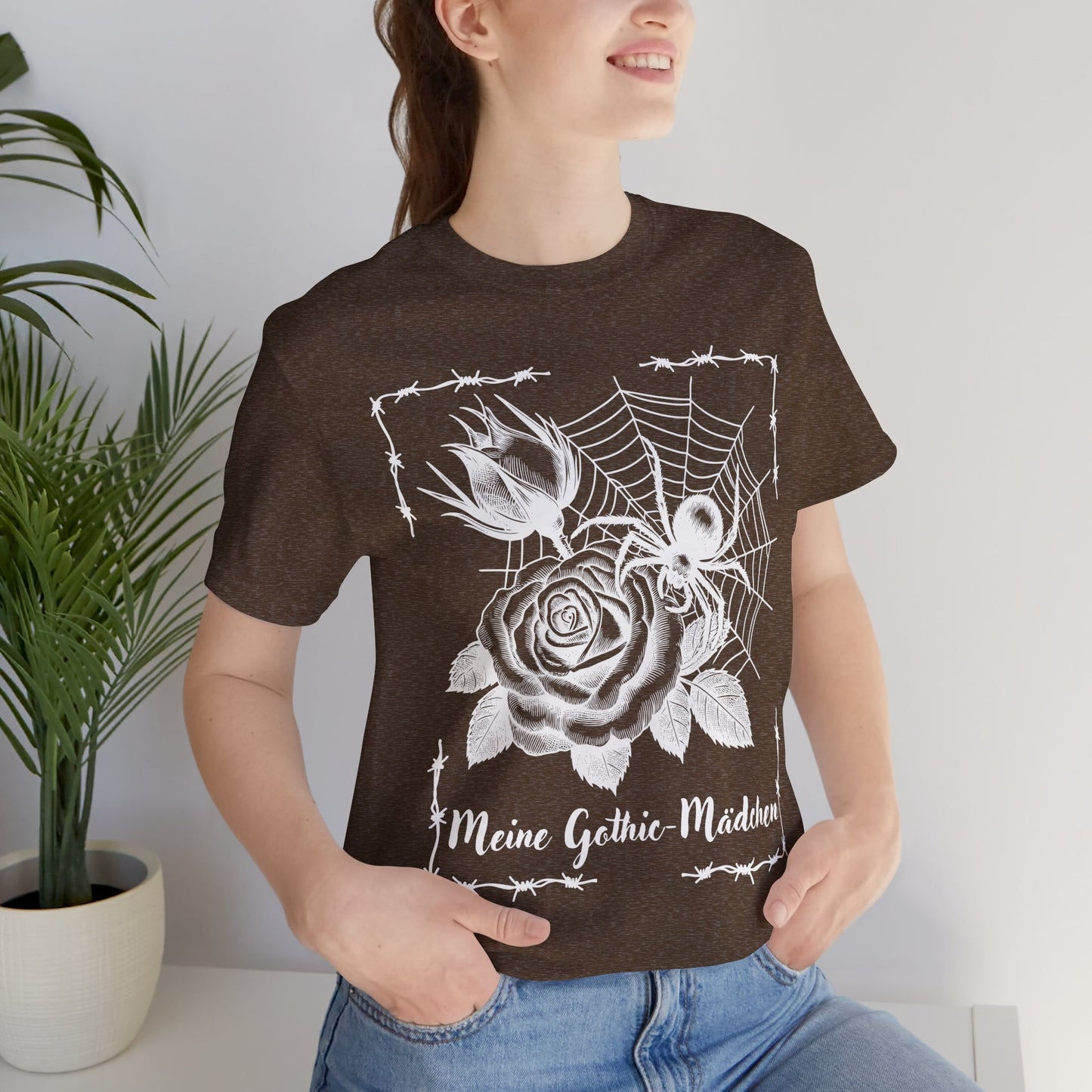 Gothic T-Shirts for Women & Men "Meine Gothic-Mädchen" Dark Aesthetic & Alternative Tees – My Gothic Girl