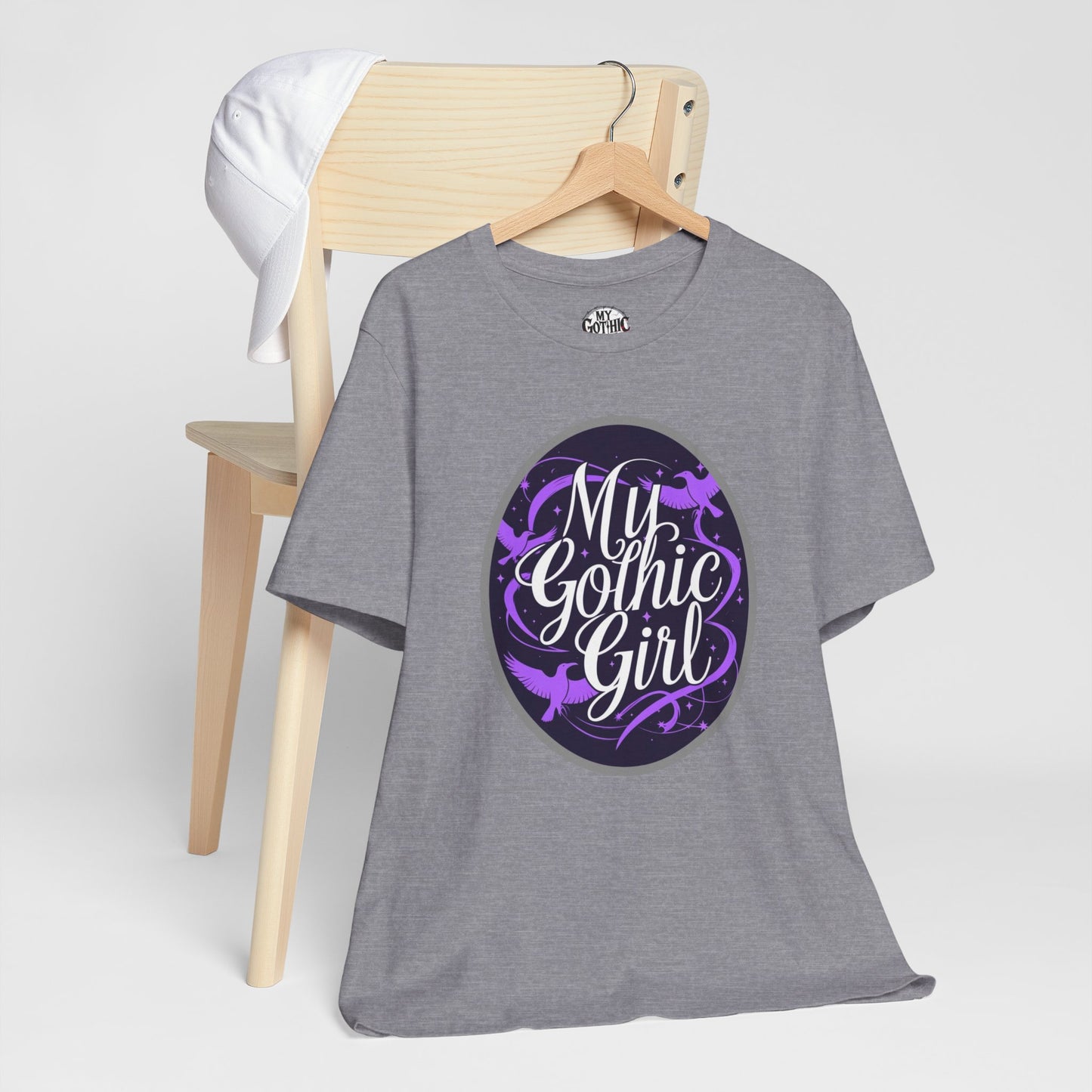 My Gothic Girl Poetic Goth Graphic Tee – Dark Alt Aesthetic Streetwear Fashion