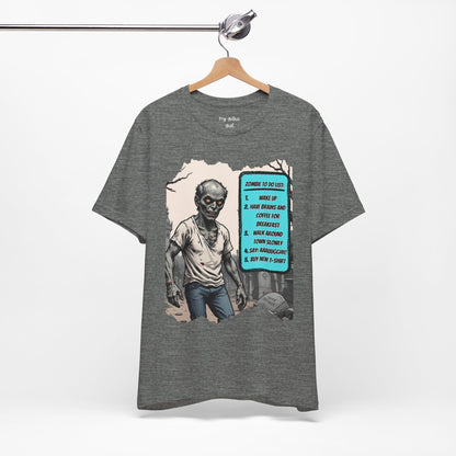 My Gothic Girl "Zombie: To Do List"  – Whimsy Goth Streetwear, Dark Poetry Fashion, Alt Aesthetic Apparel