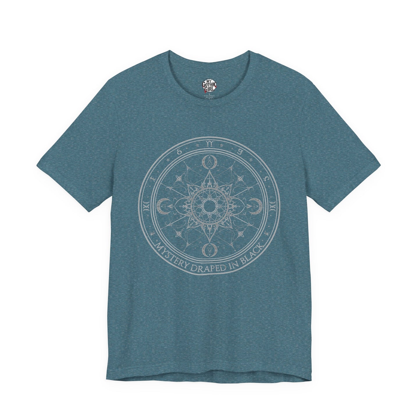 Copy of “Midnight Toy-maker's Creation” —hand-stitched Gothic doll Graphic T-Shirt – Alt Aesthetic Poetic Goth Street-wear