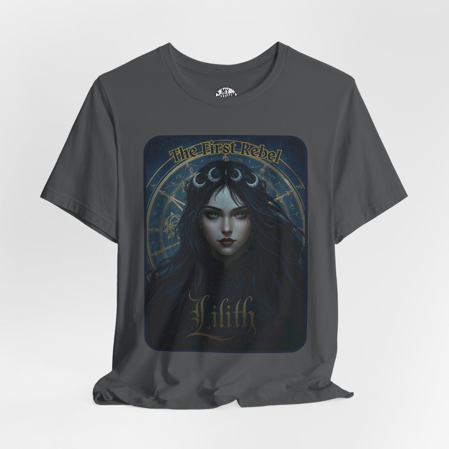The First Rebel -"Lilith" Graphic T-Shirt – Alt Aesthetic Poetic Goth Street-wear