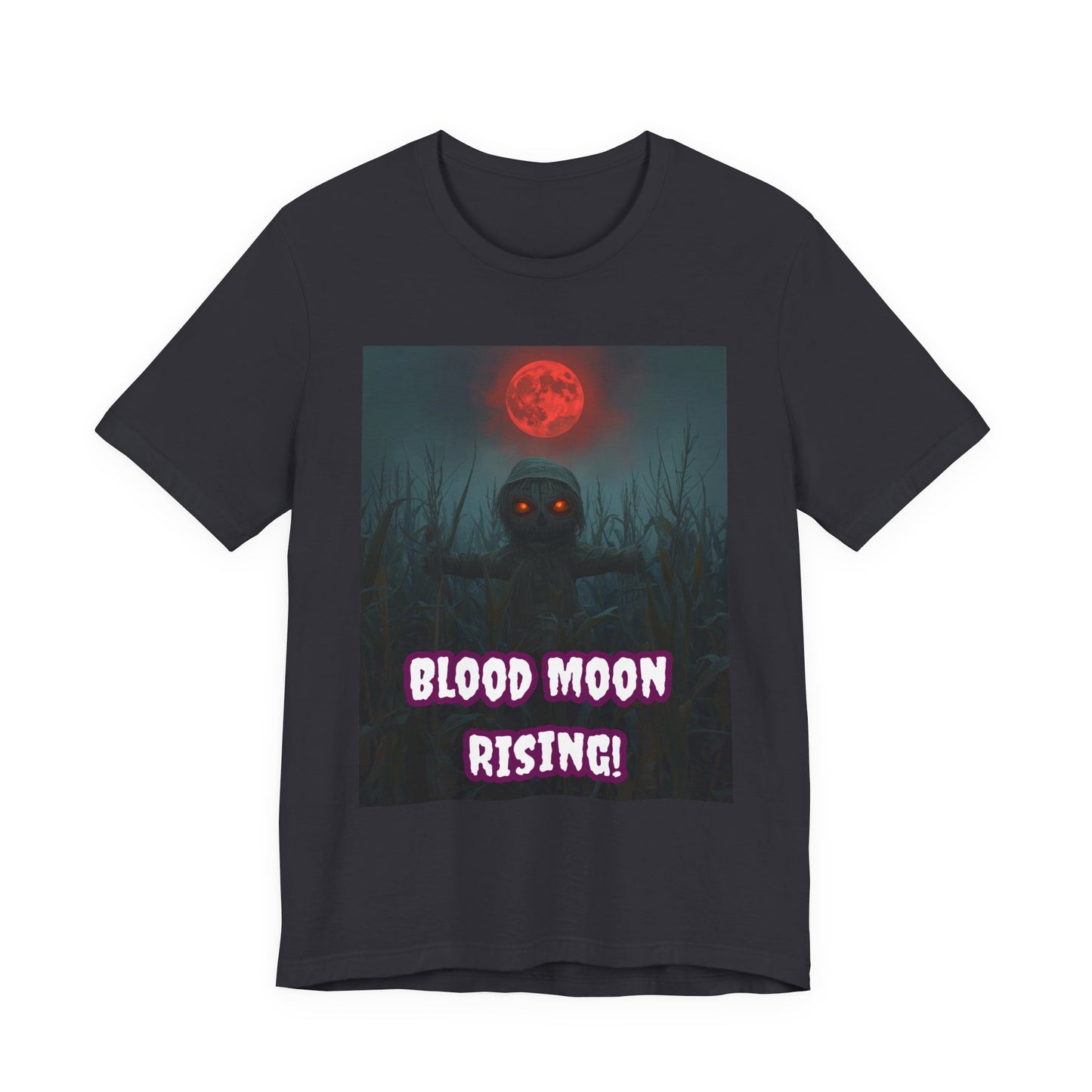 My Gothic Girl "Blood Moon Rising" Graphic T-Shirt Unisex Gothic Dark Fashion Casual Wear