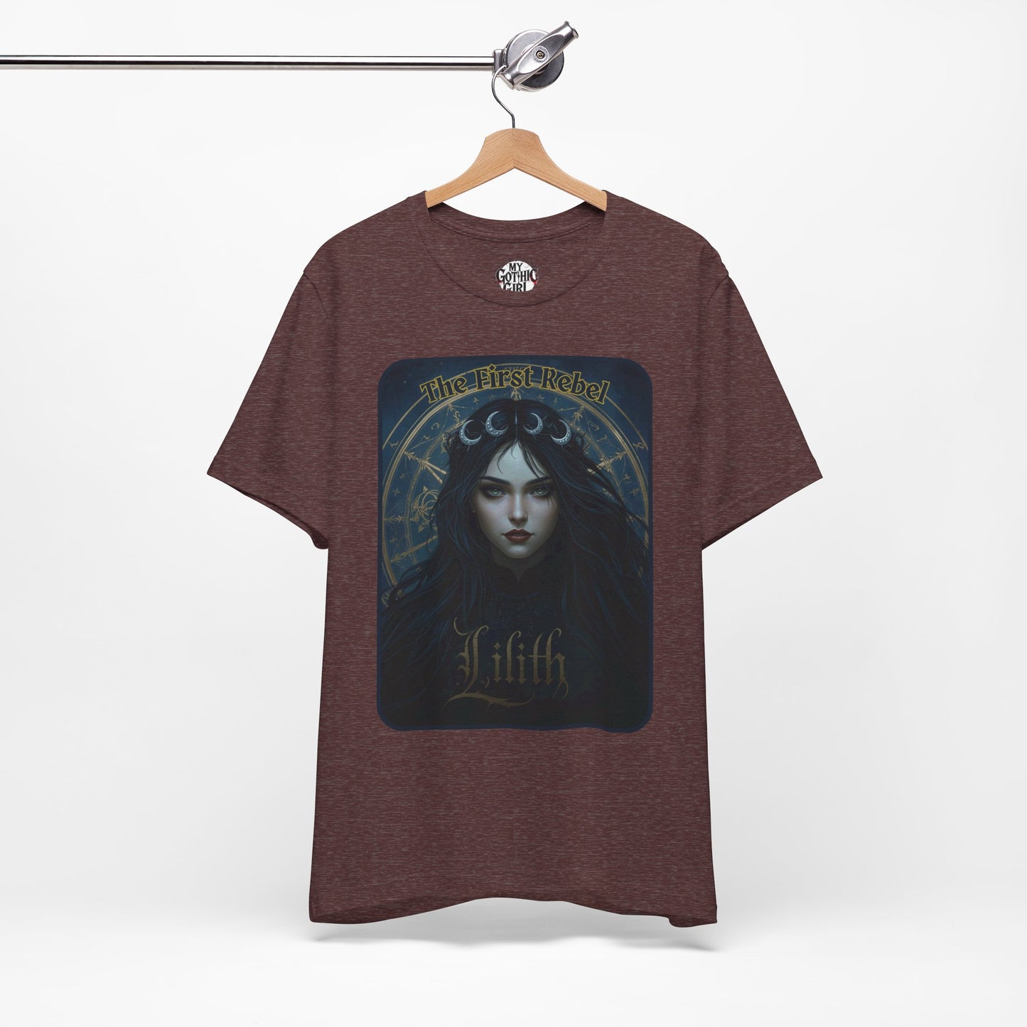 The First Rebel -"Lilith" Graphic T-Shirt – Alt Aesthetic Poetic Goth Street-wear