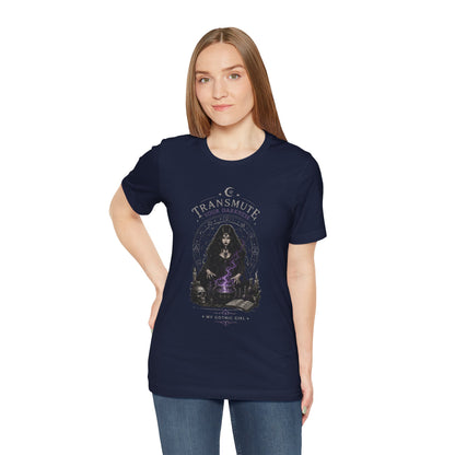 Transmute Your Darkness Alchemist Arts Tee — Witchy Occult Graphic T-Shirt