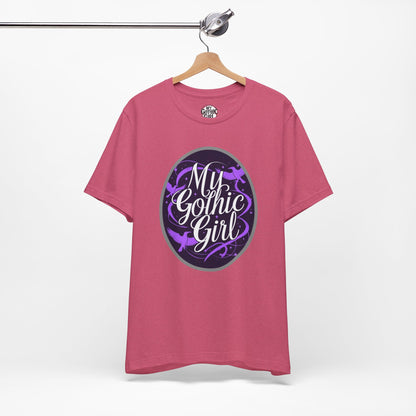 My Gothic Girl Poetic Goth Graphic Tee – Dark Alt Aesthetic Streetwear Fashion
