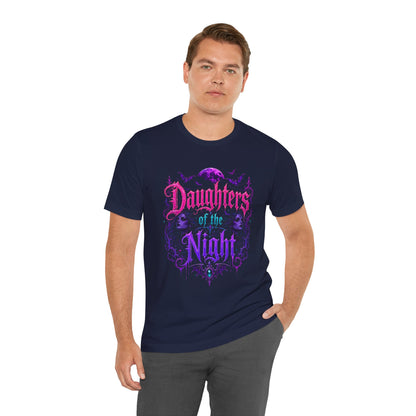 Daughters of the Night Tee — Gothic Vampire Moon Graphic T-Shirt