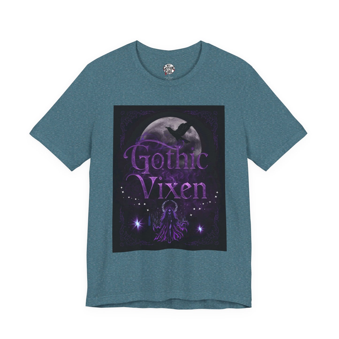 My Gothic Girl - "Gothic Vixen" Graphic T-Shirt – Alt Aesthetic Poetic Goth Street-wear