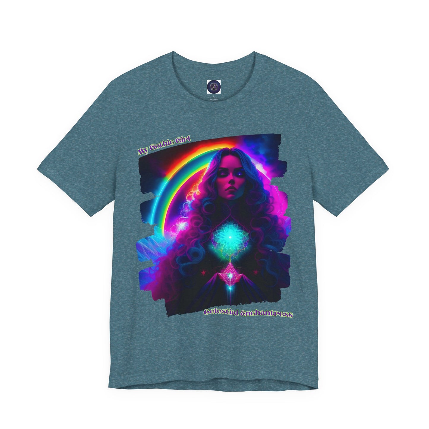 Celestial Enchantress Poetic Goth Graphic Tee – My Gothic Girl