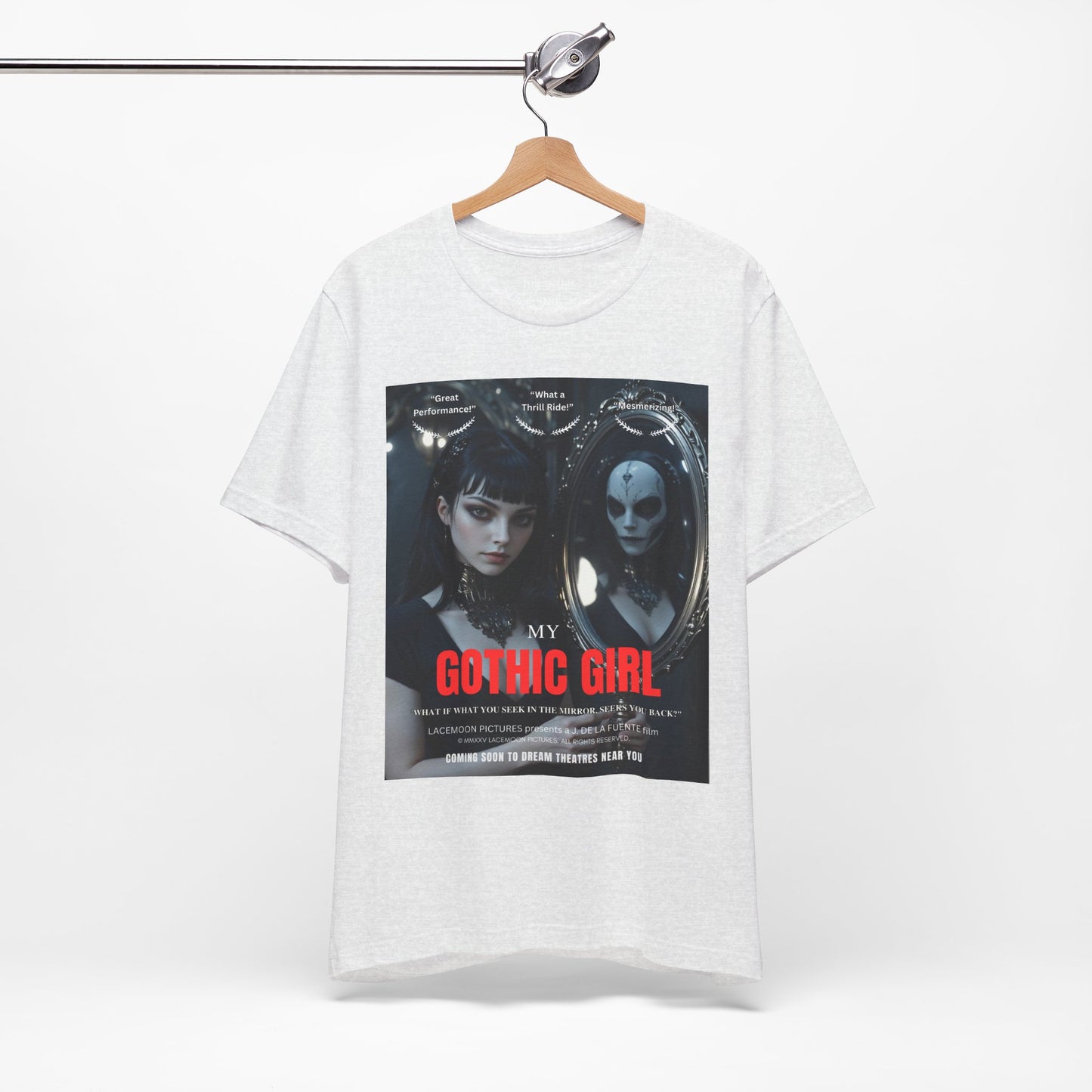My Gothic Girl Graphic Tee – Whimsy Goth Streetwear, Dark Poetry Fashion, Alt Aesthetic Apparel