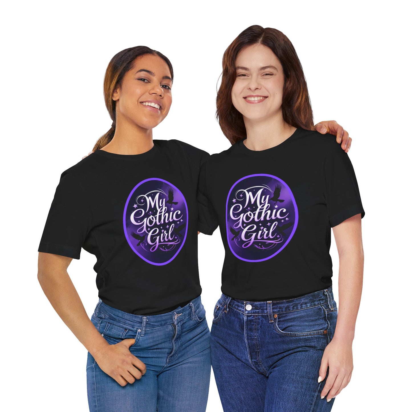 My Gothic Girl Poetic Goth Graphic Tee – Dark Alt Aesthetic Streetwear Fashion