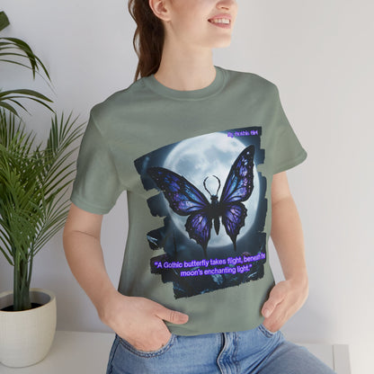 My Gothic Girl Graphic Tee – Whimsy Goth Streetwear, Dark Poetry Fashion, Alt Aesthetic Apparel