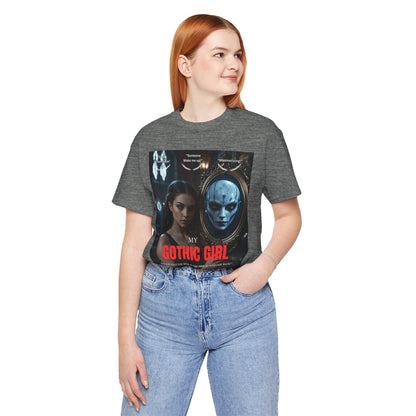 My Gothic Girl T-Shirt "Movie Poster" – Whimsy Goth Streetwear, Dark Poetry Fashion, Alt Aesthetic Apparel