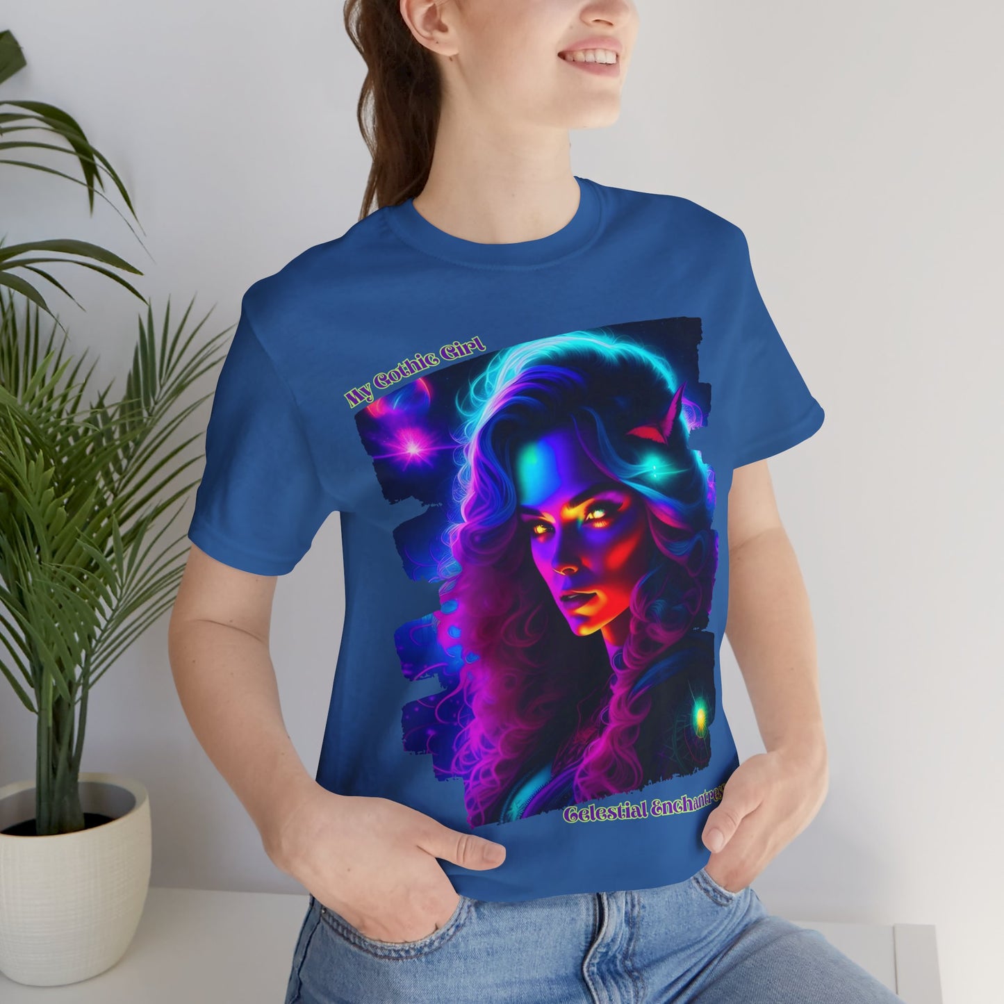 Celestial Enchantress Poetic Goth Graphic Tee – My Gothic Girl