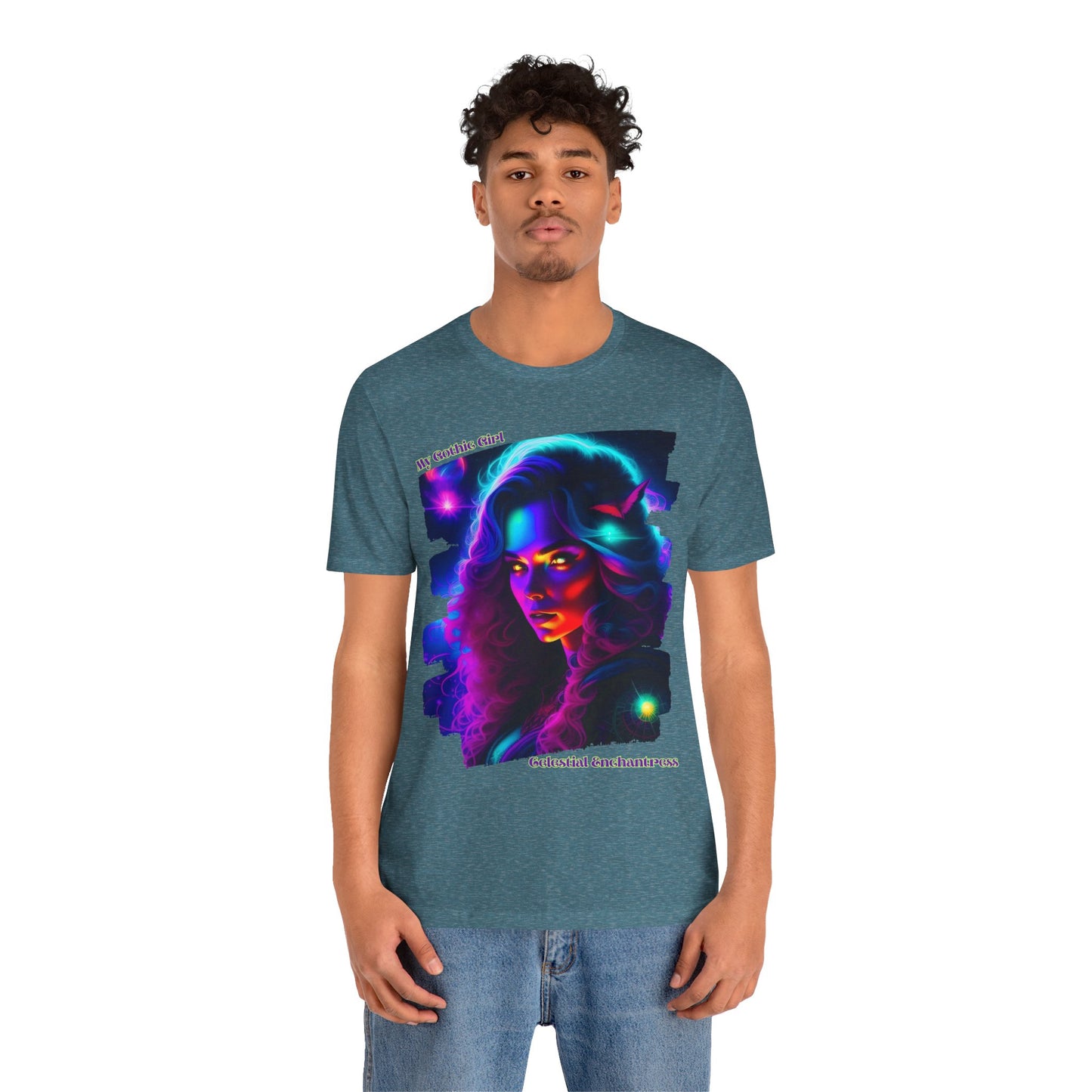 Celestial Enchantress Poetic Goth Graphic Tee – My Gothic Girl