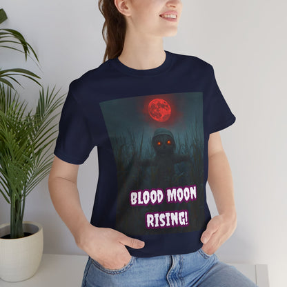 My Gothic Girl "Blood Moon Rising" Graphic T-Shirt Unisex Gothic Dark Fashion Casual Wear