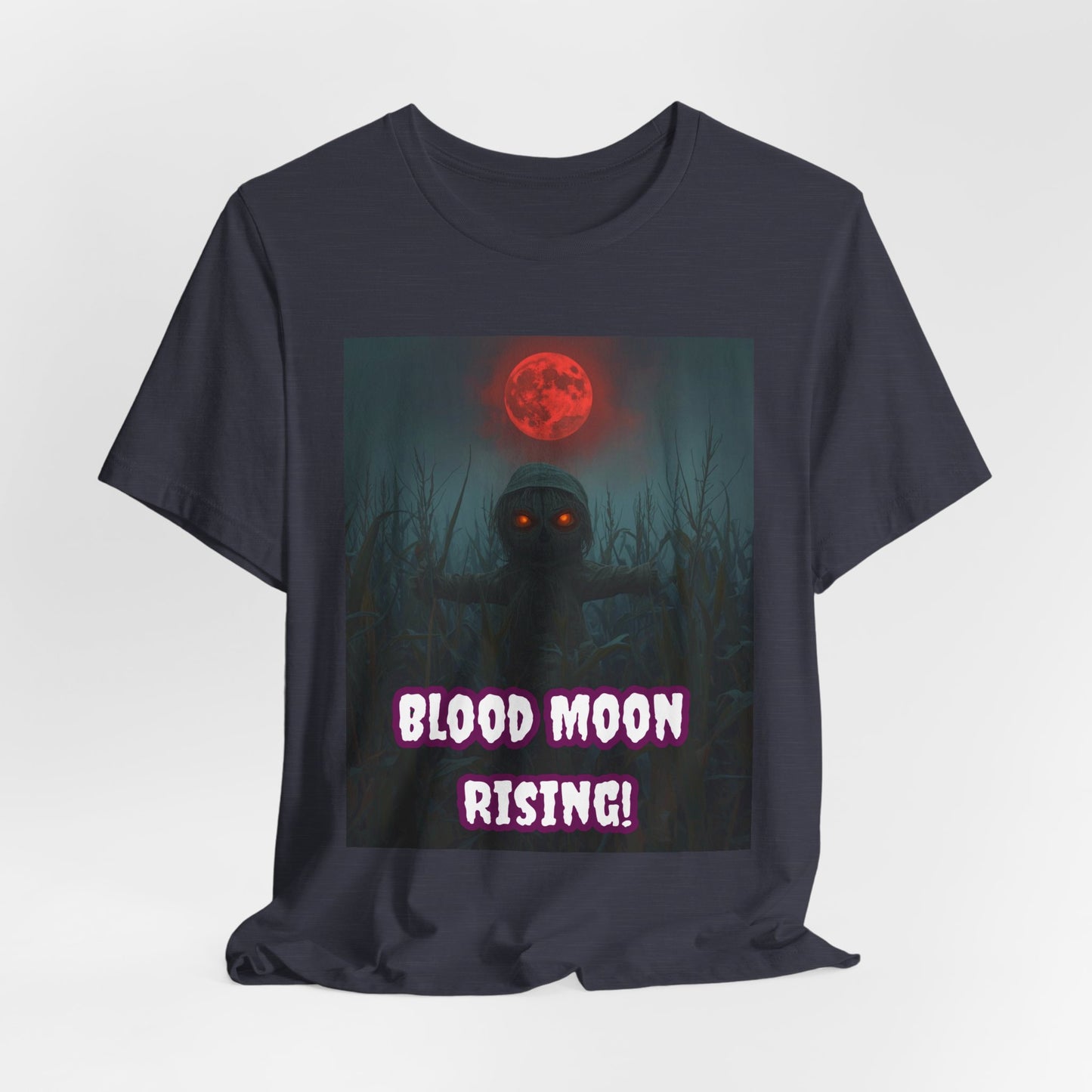 My Gothic Girl "Blood Moon Rising" Graphic T-Shirt Unisex Gothic Dark Fashion Casual Wear