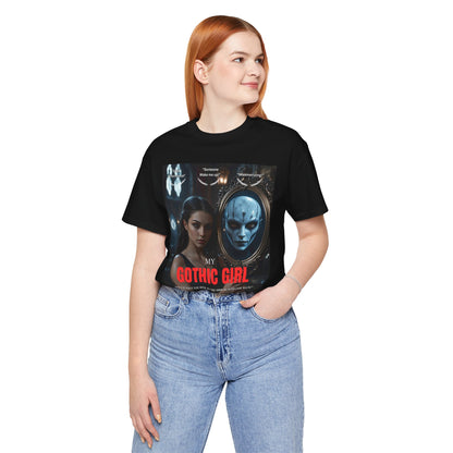 My Gothic Girl T-Shirt "Movie Poster" – Whimsy Goth Streetwear, Dark Poetry Fashion, Alt Aesthetic Apparel