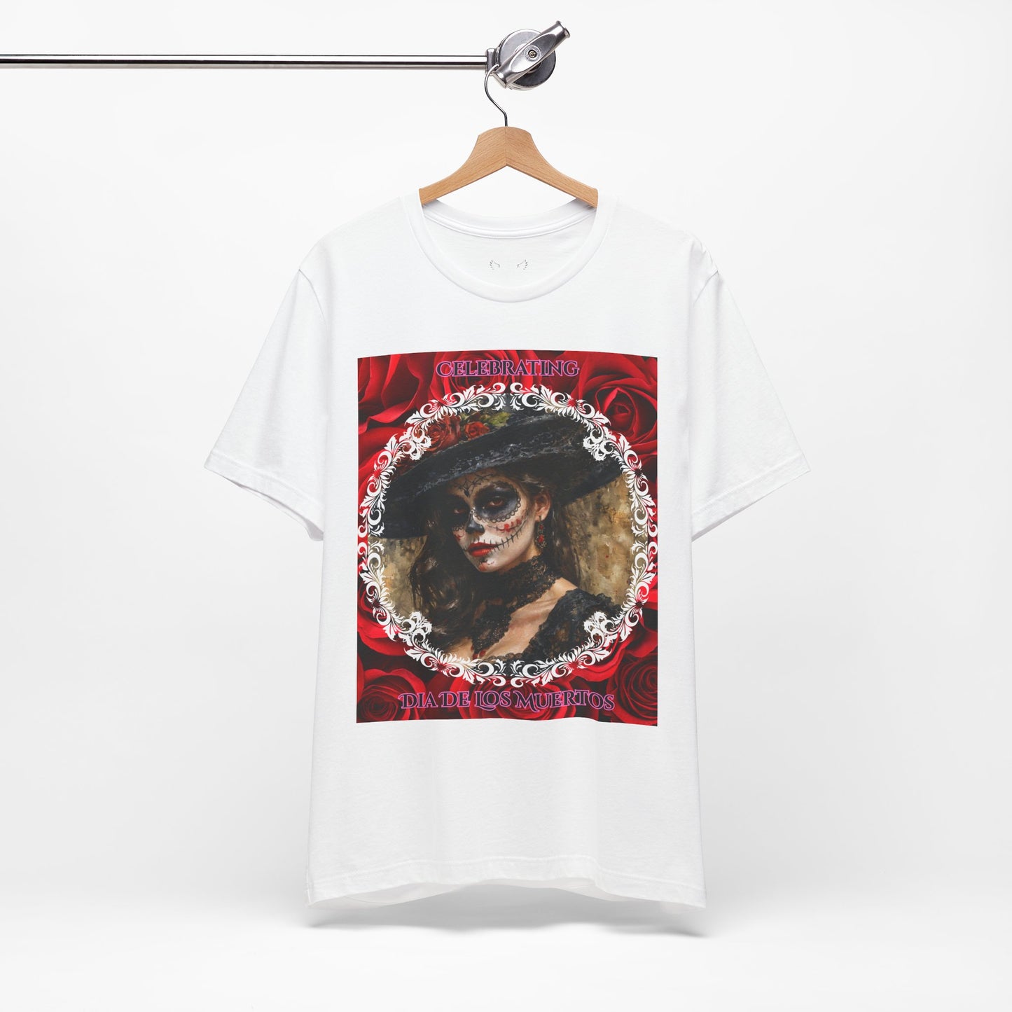 My Gothic Girl Dia De Los Muertos Graphic Tee – Gothic Streetwear, Whimsy Goth, Dark Poetry Alt Fashion
