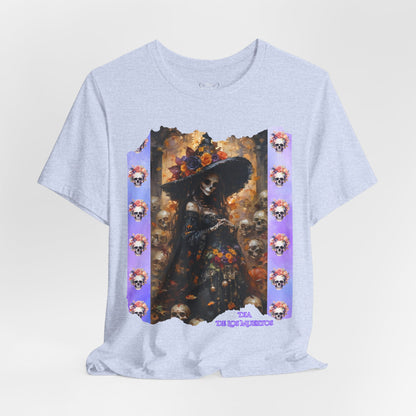 My Gothic Girl Dia De Los Muertos Graphic Tee – Gothic Streetwear, Whimsy Goth, Dark Poetry Alt Fashion