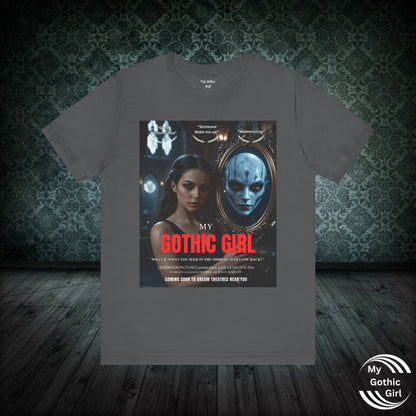 My Gothic Girl T-Shirt "Movie Poster" – Whimsy Goth Streetwear, Dark Poetry Fashion, Alt Aesthetic Apparel
