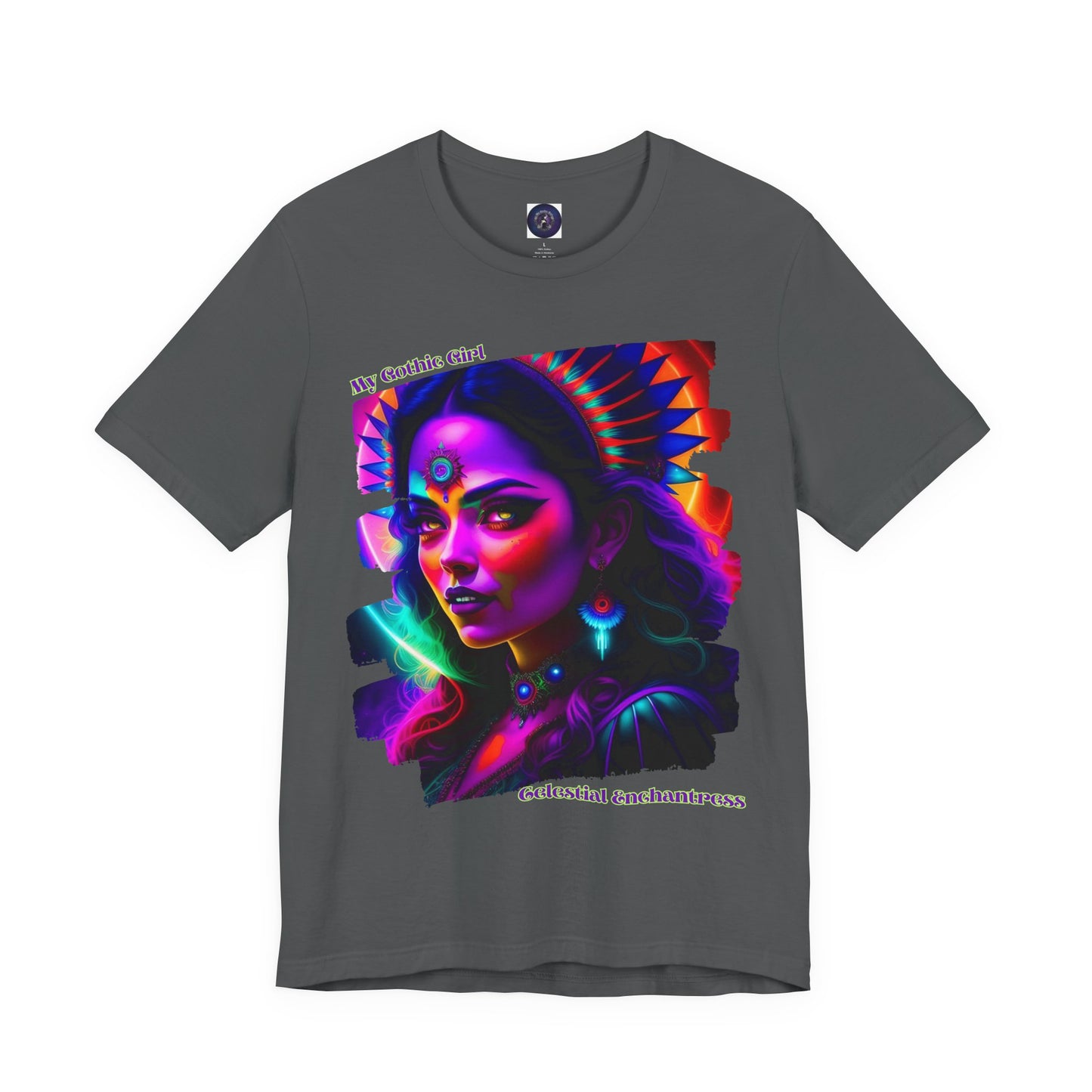 Celestial Enchantress Poetic Goth Graphic Tee – My Gothic Girl