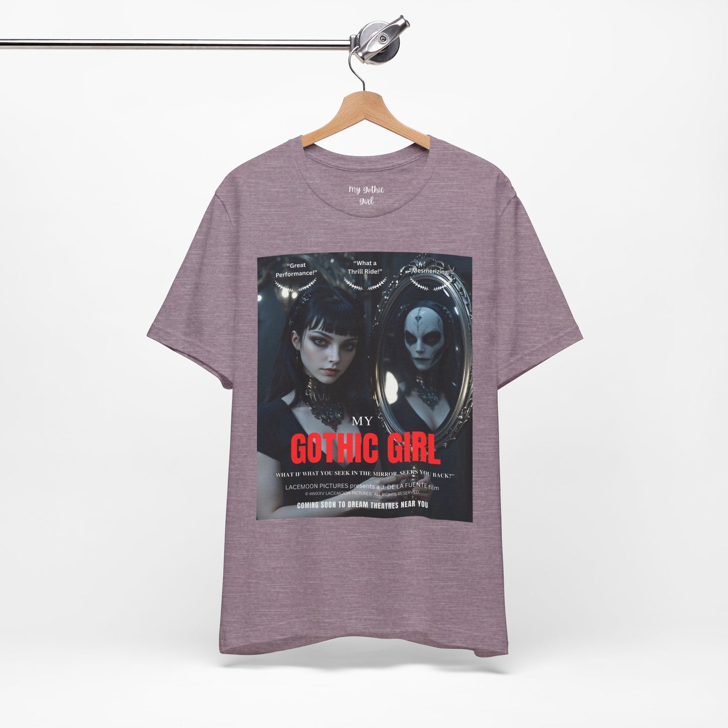 My Gothic Girl Graphic Tee – Whimsy Goth Streetwear, Dark Poetry Fashion, Alt Aesthetic Apparel