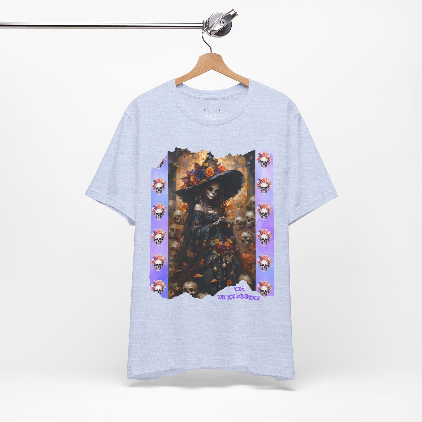 My Gothic Girl Dia De Los Muertos Graphic Tee – Gothic Streetwear, Whimsy Goth, Dark Poetry Alt Fashion
