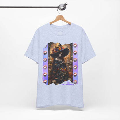 My Gothic Girl Dia De Los Muertos Graphic Tee – Gothic Streetwear, Whimsy Goth, Dark Poetry Alt Fashion