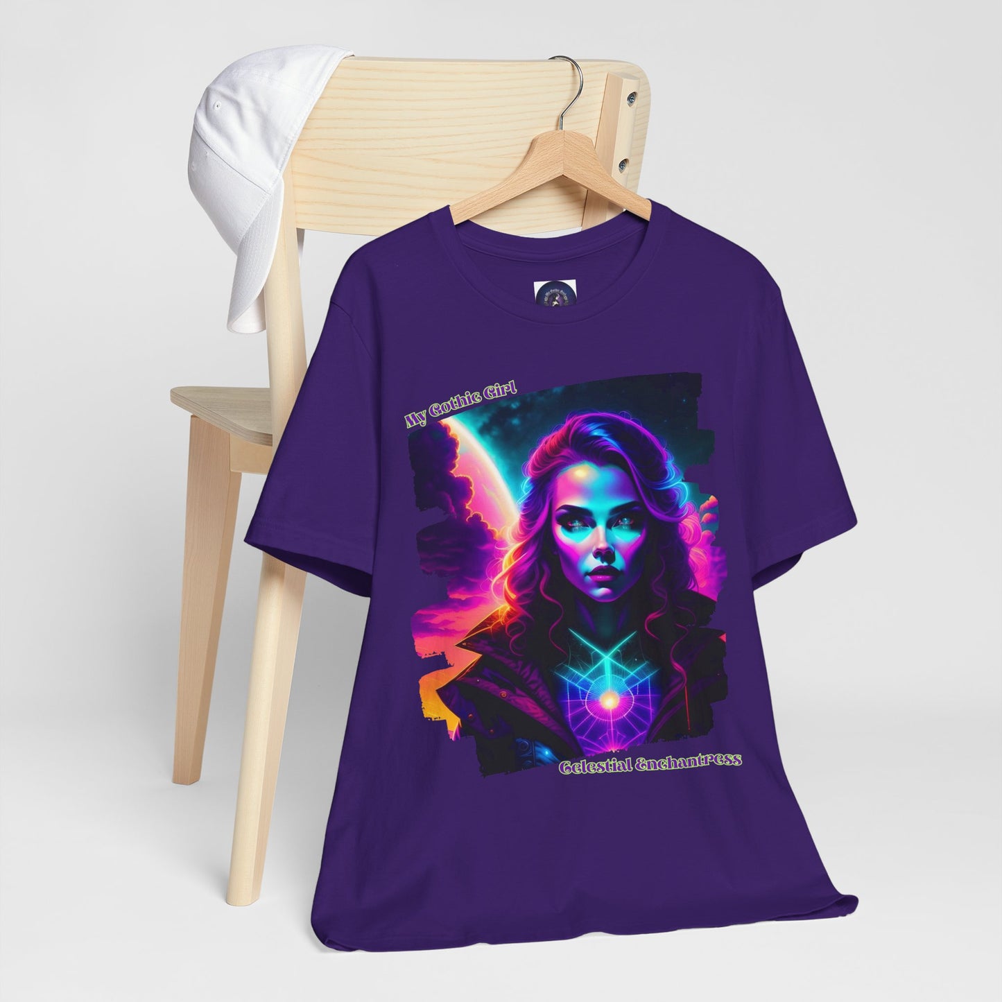 Celestial Enchantress Poetic Goth Graphic Tee – My Gothic Girl