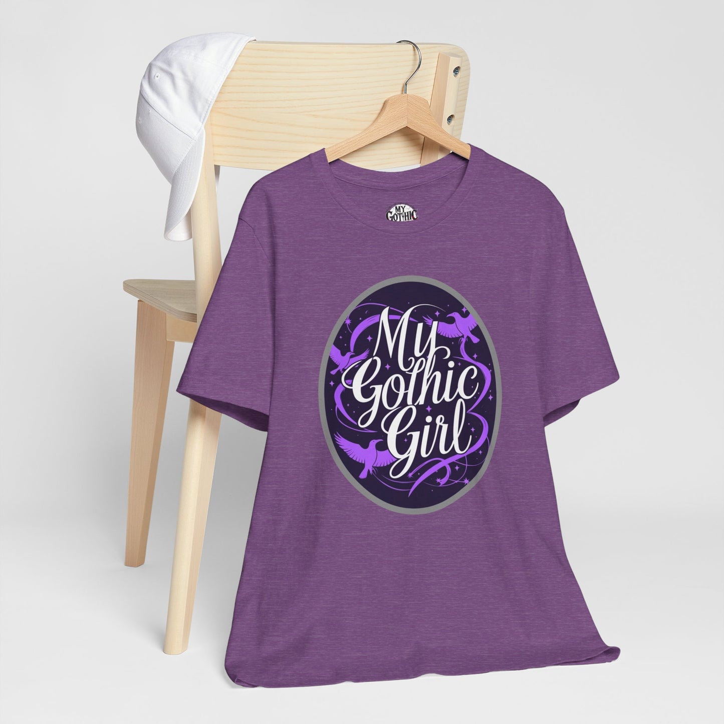 My Gothic Girl Poetic Goth Graphic Tee – Dark Alt Aesthetic Streetwear Fashion