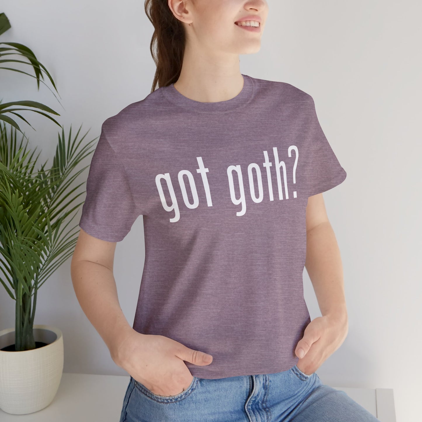 Gothic T-Shirts for Women & Men "got goth?" Dark Aesthetic & Alternative Tees – My Gothic Girl