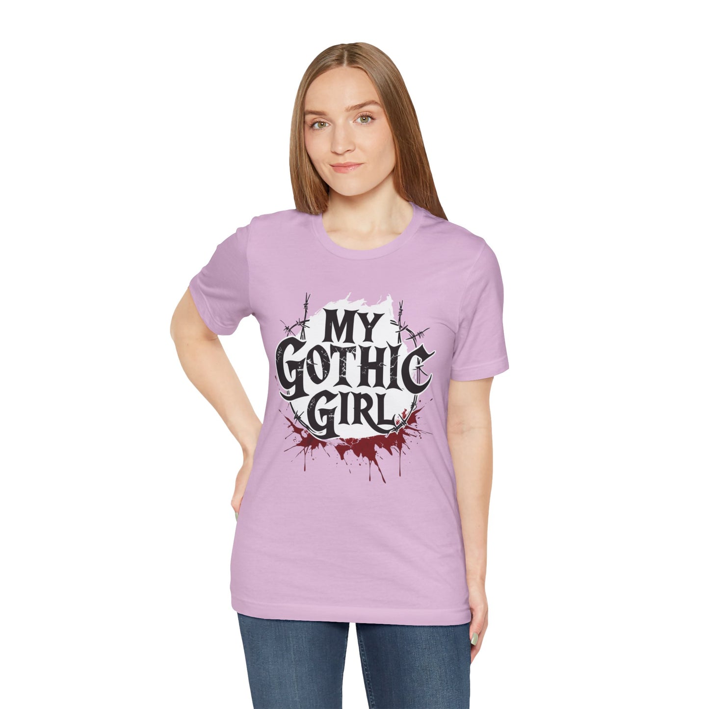 My Gothic Girl Graphic Poetic Goth Graphic Tee – My Gothic Girl