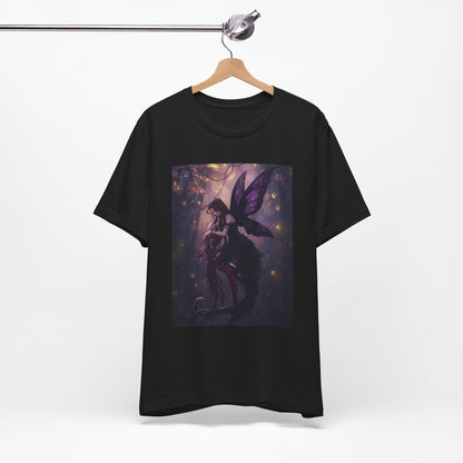 My Gothic Girl "Gothic Fairy" Graphic T-Shirt Unisex Gothic Dark Fashion Casual Wear
